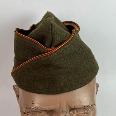 KOREAN WAR US ARMY GARRISON CAP SIZE 6 7/8 lot 