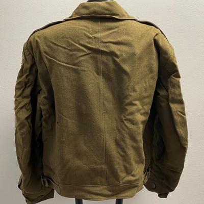 US ARMY WOOL O.D. IKE JACKET SIZE 38R 