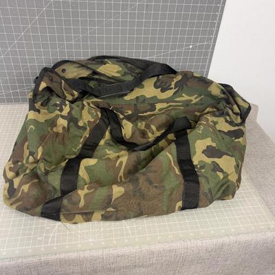 Woodland Camo Duffel Bag 