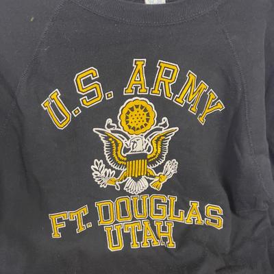 US Army Fort Douglas Sweat Shirt 