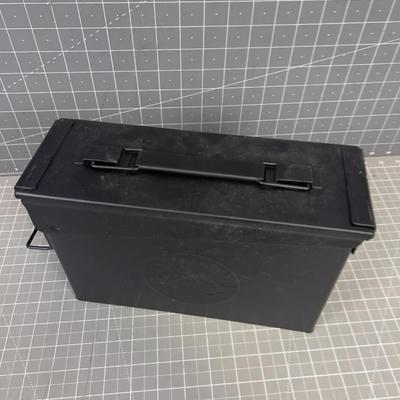 Like New, Black Ammo Can, 30 Cal.