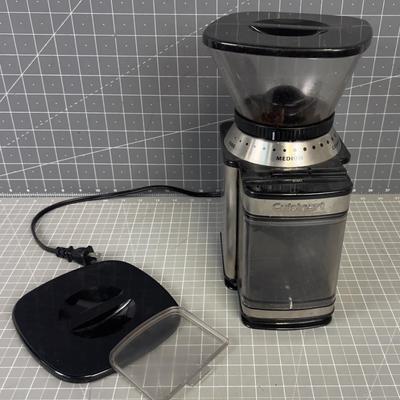 Cuisinart Coffee Grinder with Extra Lid. 