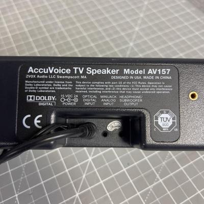 ZVOX  Sound Bar with some Cord