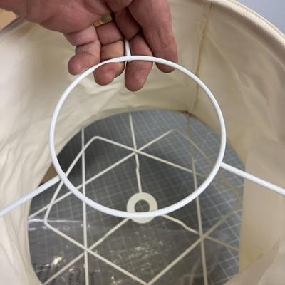 Canvas Lamp Shade, New 
