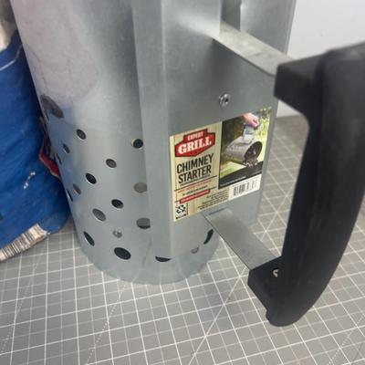 Half Bag of Charcoal w/ Chimney