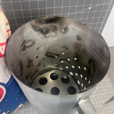 Half Bag of Charcoal w/ Chimney
