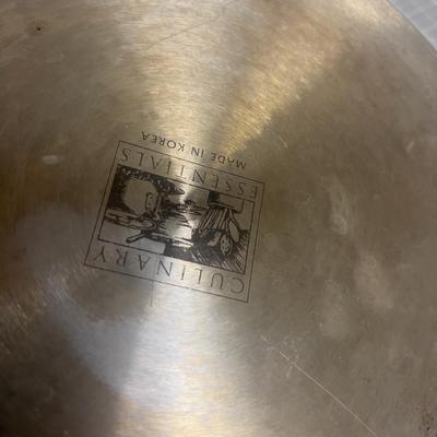 Stainless Steel Deep Skillet 