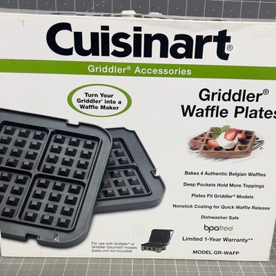 NEW Cuisinart Waffle Plates 