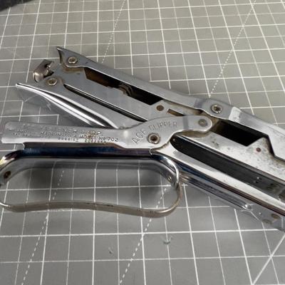 Stapler with Staple 