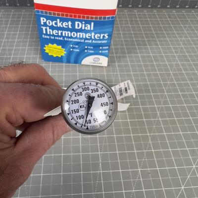 (8) Pocket Dial Thermometers