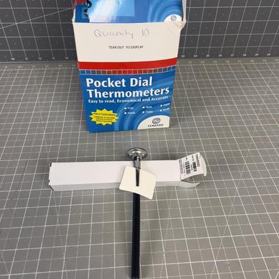 (8) Pocket Dial Thermometers