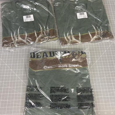 Dead Head Outfitters T-shirts (3) 