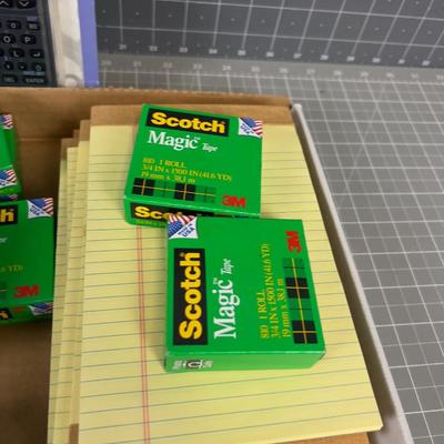 Pile of  Office Supplies 