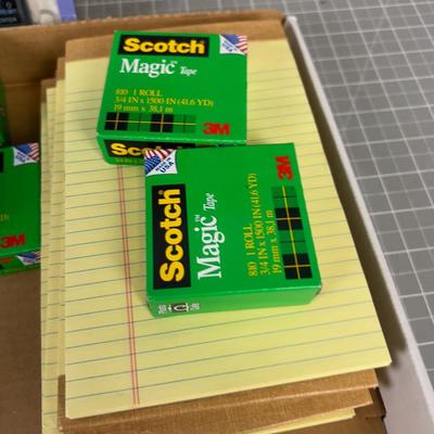 Pile of  Office Supplies 