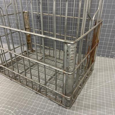 Wire Milk Crate