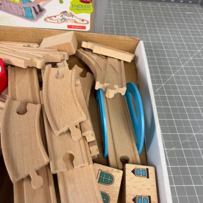 Wooden Wheels TOY TRAIN SET