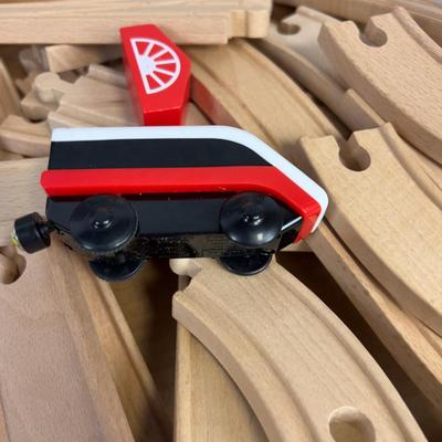 Wooden Wheels TOY TRAIN SET