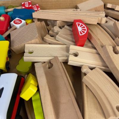 Wooden Wheels TOY TRAIN SET