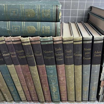 Encyclopedia Britannica Great Books Complete 54 Vol. Hardcover Set 1952-57