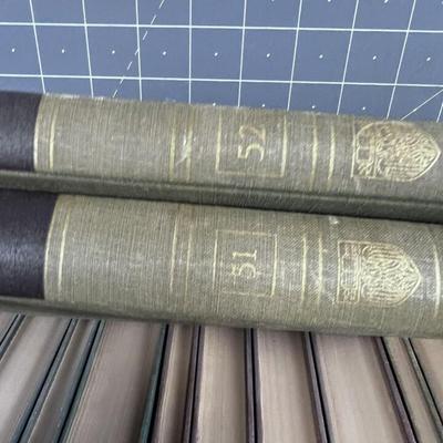Encyclopedia Britannica Great Books Complete 54 Vol. Hardcover Set 1952-57