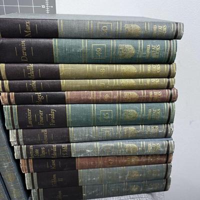 Encyclopedia Britannica Great Books Complete 54 Vol. Hardcover Set 1952-57