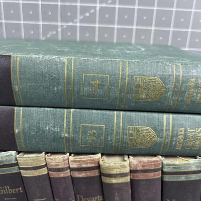 Encyclopedia Britannica Great Books Complete 54 Vol. Hardcover Set 1952-57