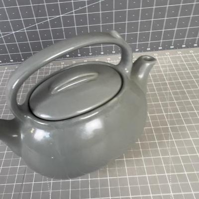 Gray DOUBLE Spout Tea Pot 