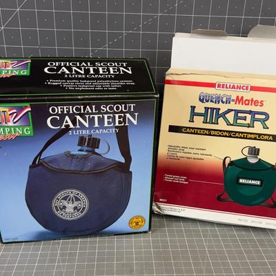 2 Canteens for the Hiker 