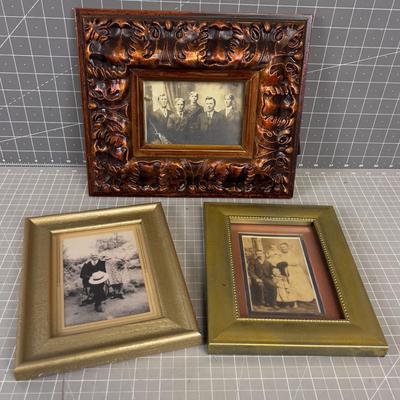 Modern Frames with Antique Cabinet Cards
