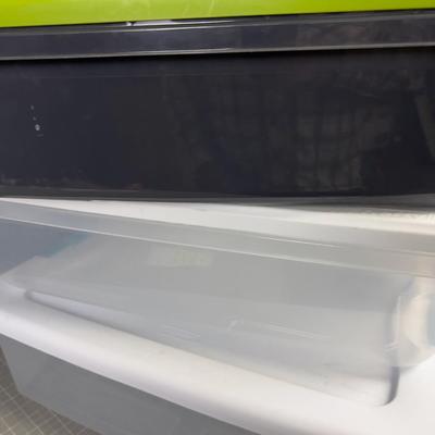3 Storage tubs (Flat type for under the bed) 