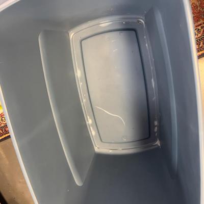 2 Extra Large Blue Tubs 