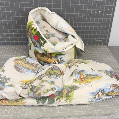 Flannel Sheet Set Hunting 
