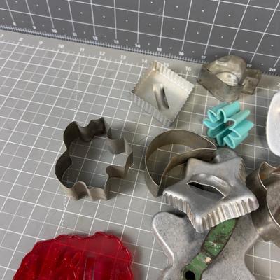Large Collection of Cookie Cutters 