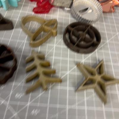Large Collection of Cookie Cutters 