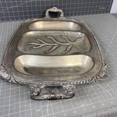 Silver Plated Meat Platter 