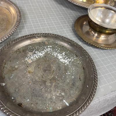 Silver Plated Serving Items (6) 
