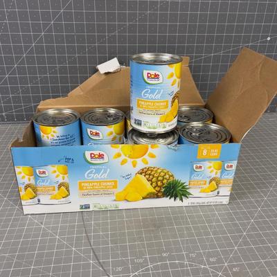 Partial Case (7 Cans ) of Pineapple 