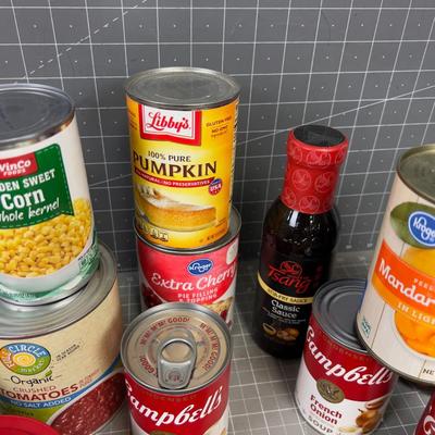 canned and packaged Food 