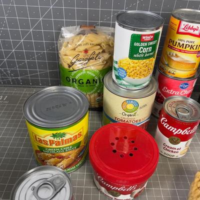 canned and packaged Food 
