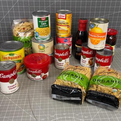 canned and packaged Food 