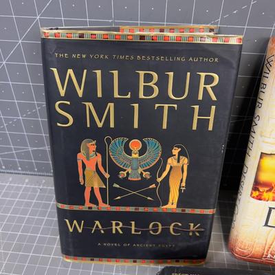 3 Wilbur Smith Books