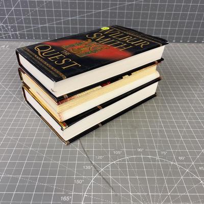 3 Wilbur Smith Books