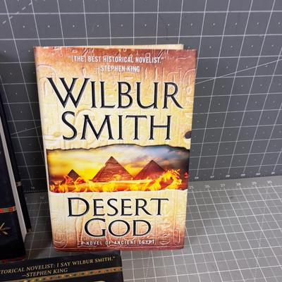 3 Wilbur Smith Books