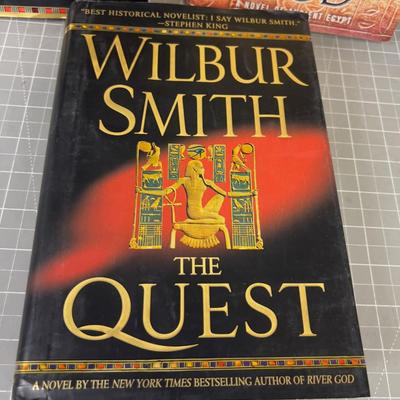 3 Wilbur Smith Books