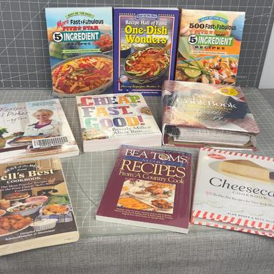 Cook Books 9 New Books