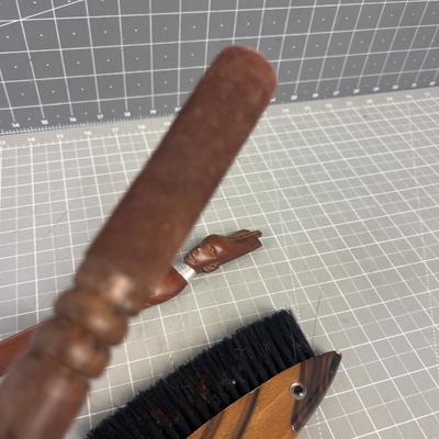 Wood Stuff: Brush, Letter Opener, Gavel, Bell Ringer