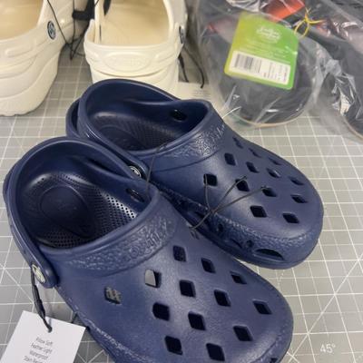 Crocks and Sandals for the Traditional Family, with Smaller feet 
