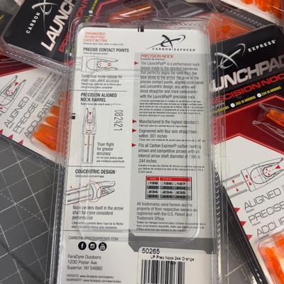 11 Packages of Percussion NOCKS 
