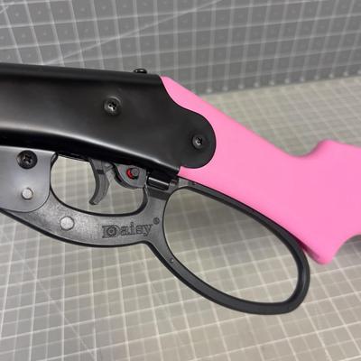 Daisy Pink BB Gun, "Don't Put Your Eye Out!" 