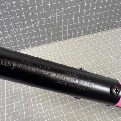 Daisy Pink BB Gun, "Don't Put Your Eye Out!" 